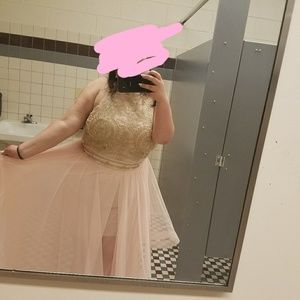 Plus size prom dress